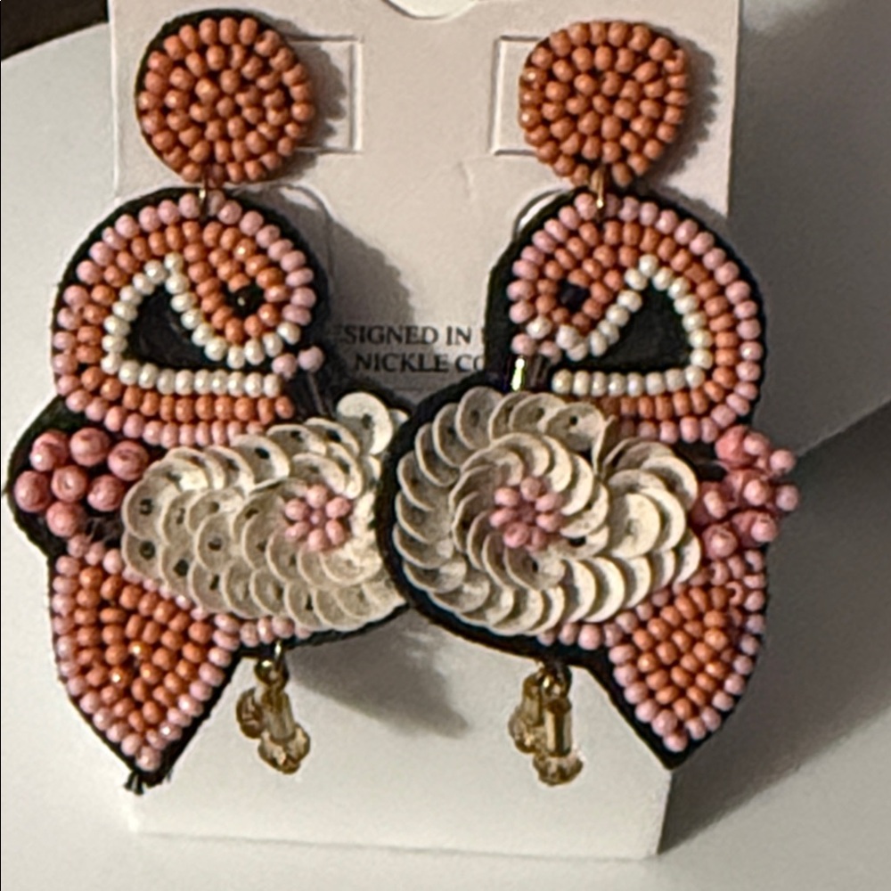 Flamingo Earrings - Picture 2 of 3